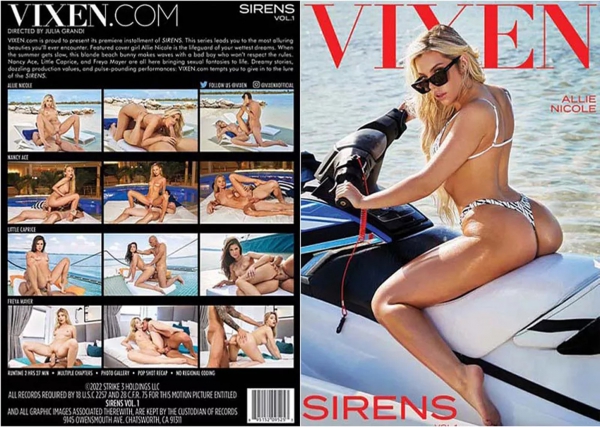 高品質な無修正DVD・裏DVDサイト ビーナス 買い物カゴ画像 VIXEN Sirens Vol. 1